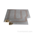 Aluminium Liquide Cold Plate pour le système de refroidissement